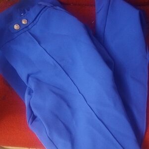 Elegant Blue Women's Pants